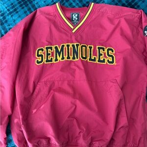 Gear For Sports Garnet Pullover with Yellow & Black Trim